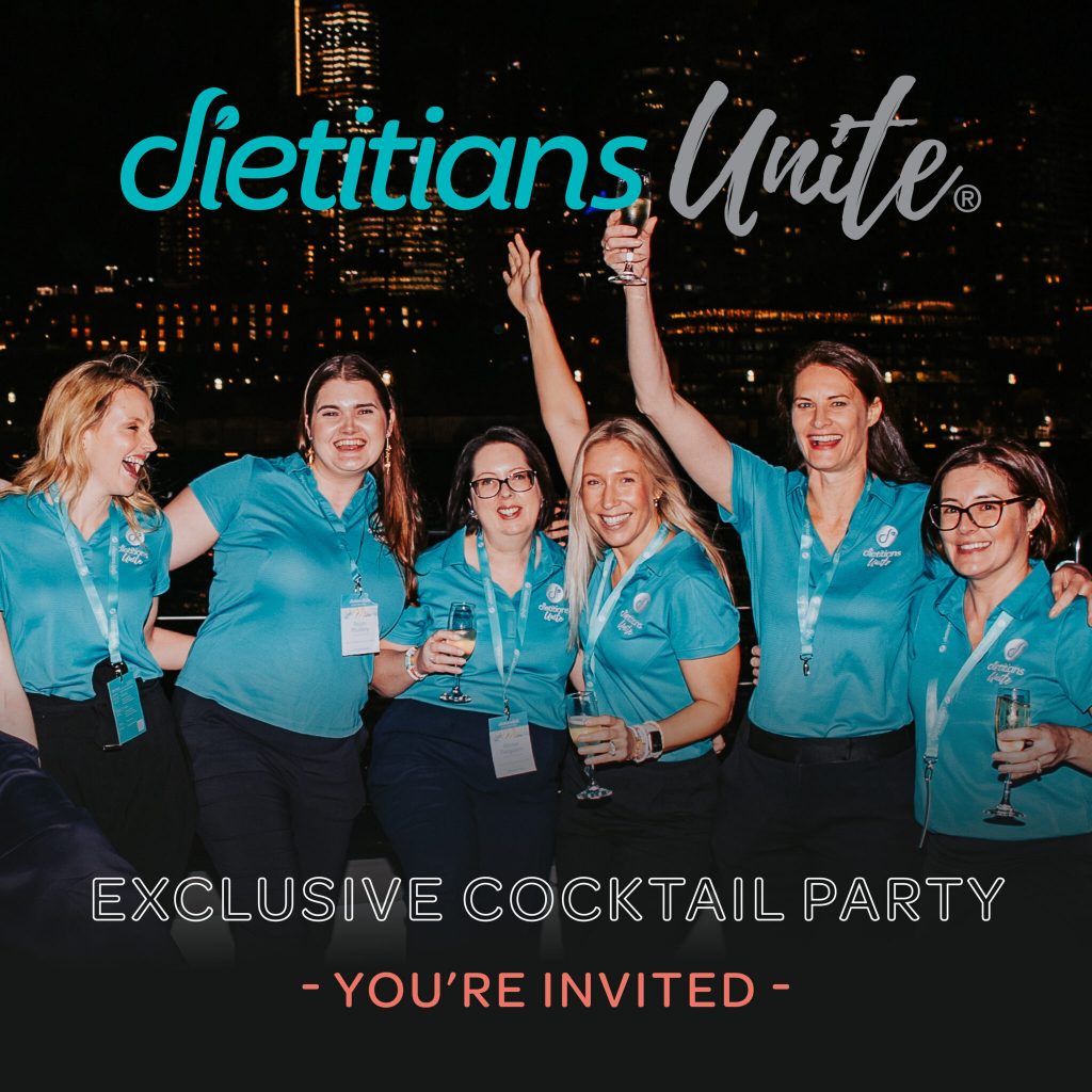 Dietitians Unite 2025 Exclusive Cocktail Party Dietitians Unite 2025 Exclusive Cocktail Party