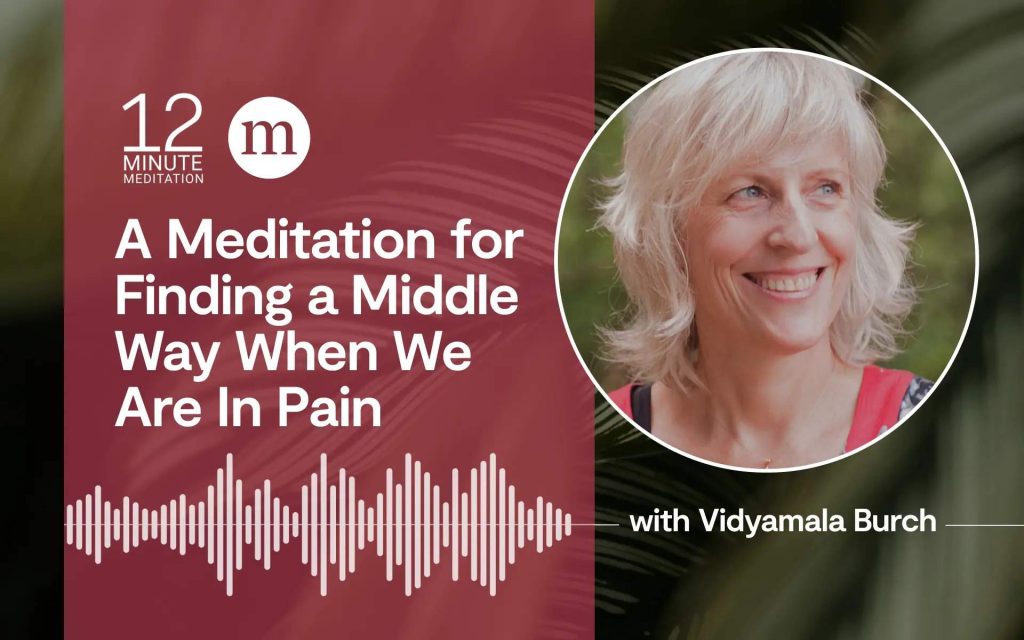 A Meditation for Finding a Middle Way When We Are In Pain
