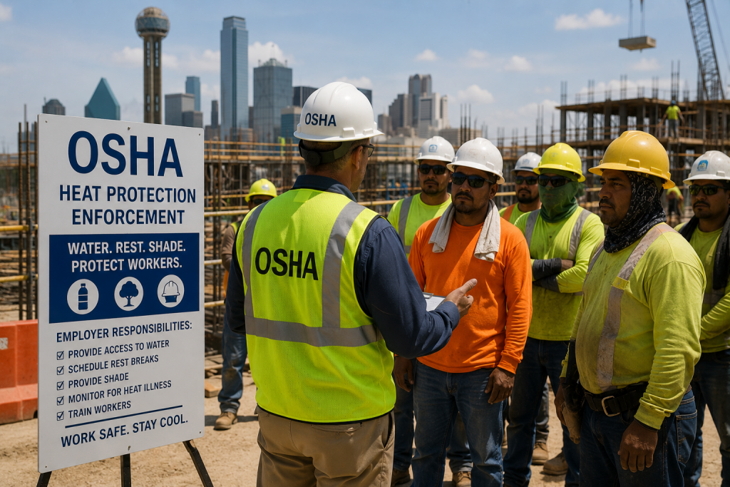 OSHA Just Launched the Strongest Worker Heat Protection Enforcement Program in U.S. History — And It Covers Dallas’s Most Heat-Exposed Industries During World Cup Season