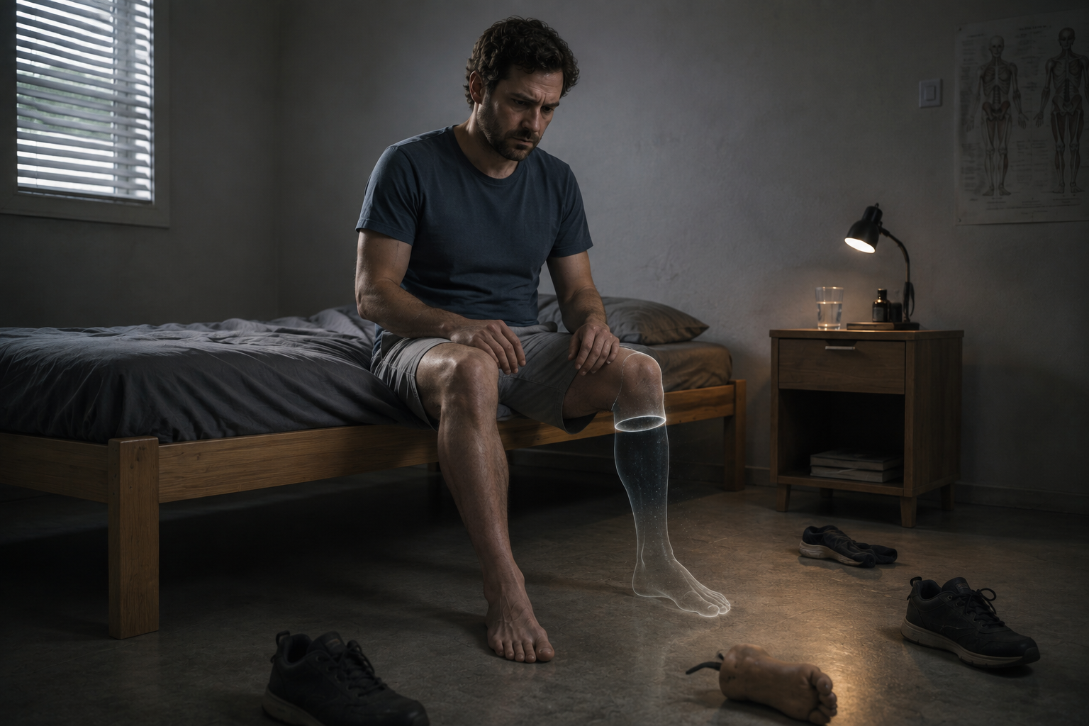 A Man Became Convinced His Limb Was Not Really His, Exposing a Bizarre Disturbance of Body Awareness